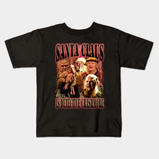 Santa Claus is Detective Crashmore Kids T-Shirt